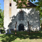 "Lebensbogen" vor dem Portal der Klosterkirche St. Peter und Paul