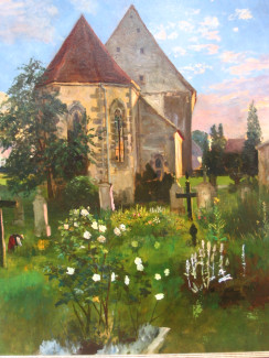 Klosterkirche gemalt