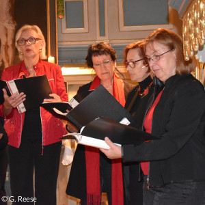 Fröhliches Singen in der Stephanuskirche